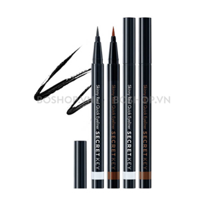 Kẻ mắt Secret Key Skinny Real Quick Eye Liner (dạng bút lông)