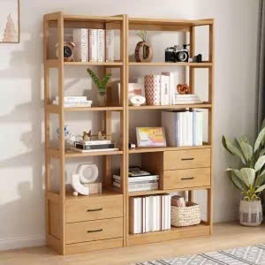 Kệ sách nhiều ngăn gỗ công nghiệp KS22