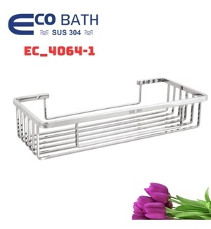 Kệ thẳng 1 tầng nan to Ecobath EC-4064-1