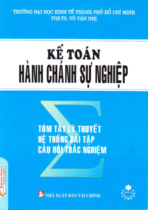 Kế Toán Hành Chánh Sự Nghiệp