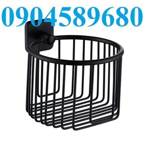 Kệ treo tường mạ đen Foxis FX-6809D