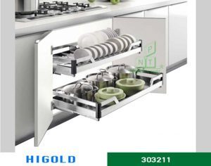 Kệ xoong nồi dạng bản Higold 303211