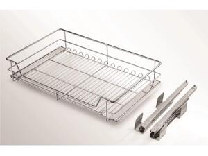 Kệ xoong nồi Huge inox bóng nan tròn H-XN11G7