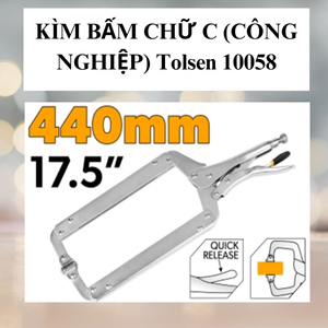 Kềm bấm chữ C Công nghiệp Tolsen 10058