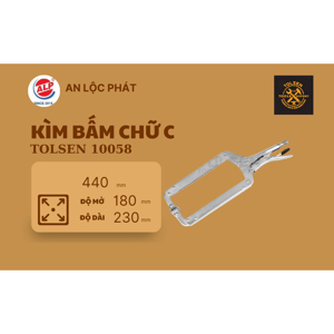 Kềm bấm chữ C Công nghiệp Tolsen 10058