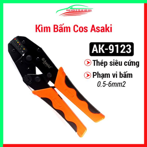 Kềm bấm cos kim Asaki AK-9123