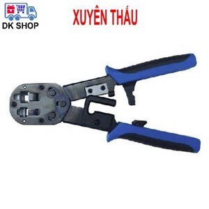 Kềm bấm mạng cho đầu RJ45 xuyên thấu 6102-01021