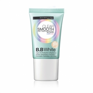 Kem BB Maybelline chống nắng vượt trội Clear Smooth UV BB White SPF50