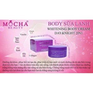 Kem body sữa lạnh Mocha 200g