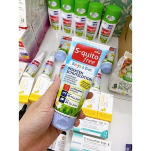 Kem bôi chống muỗi và côn trùng S-Quito Free Insekten Schutzlotion 100ml