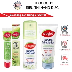 Kem bôi chống muỗi và côn trùng S-Quito Free Insekten Schutzlotion 100ml