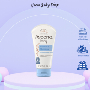 Kem bôi đặc trị chàm cho bé Aveeno Baby Eczema Therapy Moisturizing Cream (140g)