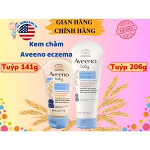 Kem bôi đặc trị chàm cho bé Aveeno Baby Eczema Therapy Moisturizing Cream (140g)