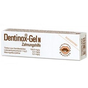 Kem bôi giảm đau cho bé mọc răng dentinox-gel n