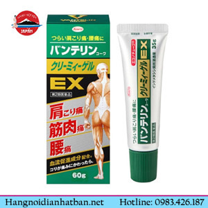 Kem bôi giảm đau nhức và viêm khớp Banterin Kowa EX Nhật Bản 60g