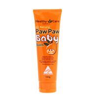 Kem bôi ngoài da, đa năng cho bé Healthy Care All Natural Paw Paw Baby Balm 100g