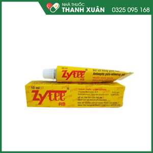 Kem bôi ngoài da zytee rb 10ml - giảm đau răng, nhiệt miệng ở trẻ