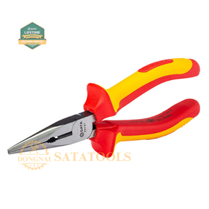 Kềm cách điện mũi nhọn Sata 70132
