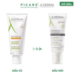 Kem chăm sóc da khô đến rất khô Exomega Emollient Cream A-Derma 200ml