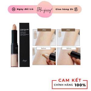 Kem Che Khuyết Điểm 2 Đầu Concealer Dual Veil The Face shop