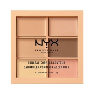 Kem che khuyết điểm & tạo khối 6 Màu Nyx Conceal Correct Contour