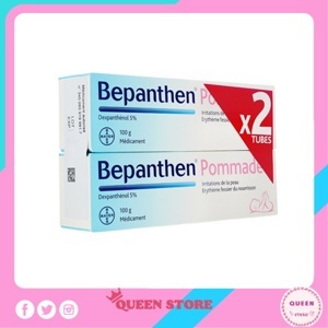 Kem chống hăm Bepanthen Pommade Đức  5% - 100g