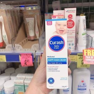 Kem chống hăm Curash Baby Nappy Rash Cream 100g