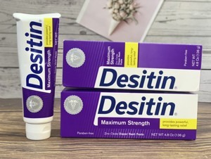 Kem chống hăm tã cho bé Desitin Maximum Strength 136g