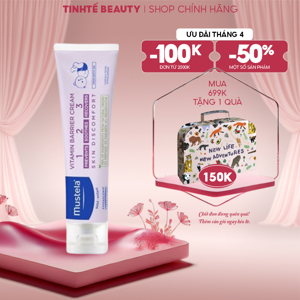 Kem chống hăm tã Mustela Vitamin Barrier Cream - 100ml