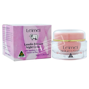 Kem chống lão hóa ban đêm từ nhau cừu & mỡ cừu Lanolin Essence Night Cream Leimei Nature’s Care