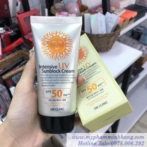 Kem chống nắng 3W CLINIC UV Snail Day Sun Cream SPF50++