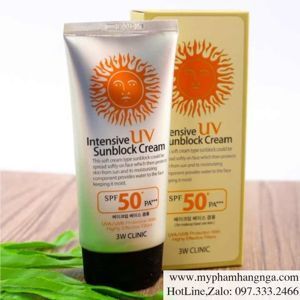 Kem chống nắng 3W CLINIC UV Snail Day Sun Cream SPF50++