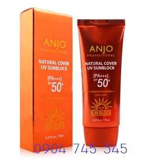 Kem chống nắng Anjo Natural Cover Snail Sun BB - 50 ml