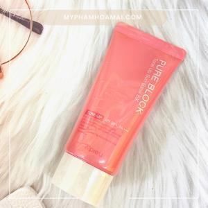 Kem chống nắng Apieu Pink Base SPF50 Pure Block 50ml