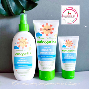 Kem chống nắng BabyGanics 50SPF 177 ml