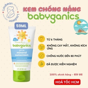 Kem chống nắng Babyganics SPF50 59ml