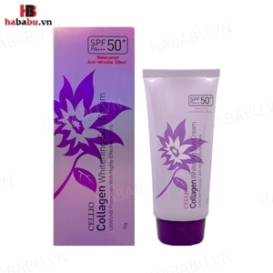 Kem chống nắng Cellio Collagen Whitening Sun Cream SPF50 PA+++