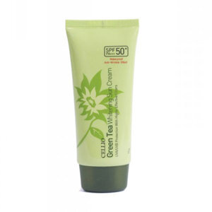 Kem chống nắng Cellio Green Tea Whitening Sun Cream SPF50 PA+++