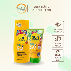 Kem chống nắng cho bé Sundance Kids, xách tay Đức, 200ml, 50+