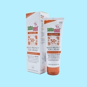 Kem chống nắng cho da mặt Sebamed Sun Care Multi Protect Sun Cream SPF 50+ Without Perfume 75ml