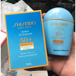 Kem chống nắng cho da nhạy cảm và trẻ em Shiseido Perfect UV Protector S SPF 50+ PA++++ 50ml