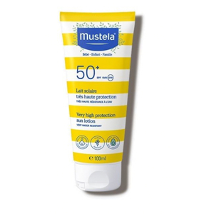 Kem chống nắng cho trẻ sơ sinh và em bé Mustela Very High Protection Sun Lotion 100ml