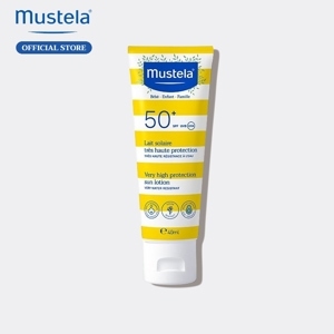 Kem chống nắng cho trẻ sơ sinh và em bé Mustela Very High Protection Sun Lotion 40ml