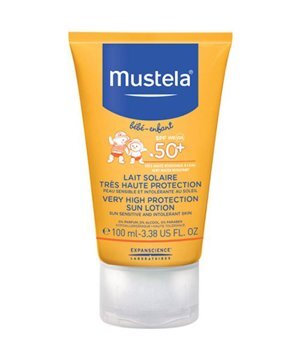 Kem chống nắng cho trẻ sơ sinh và em bé Mustela Very High Protection Sun Lotion 100ml