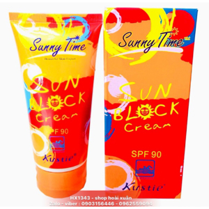 Kem chống nắng chống thấm nước Kustie Sunblock SPF90 Waterproof 80g