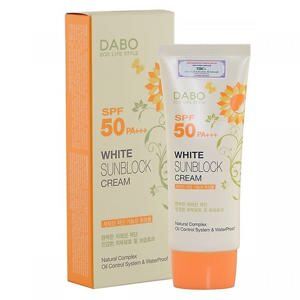 Kem chống nắng Dabo white sunblock cream SPF50 PA+++ 70ml