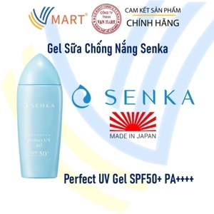 Kem chống nắng dạng gel chiết xuất tơ tằm trắng Senka Perfect UV Gel 80g