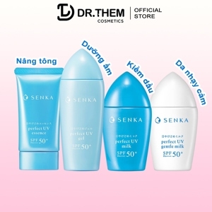 Kem chống nắng dạng sữa không trôi và khô thoáng Senka Perfect UV Milk 40ml