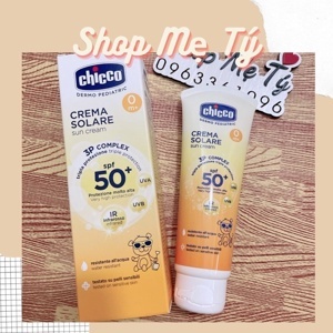 Kem chống nắng dưỡng da Chicco SPF 50+ 75ml