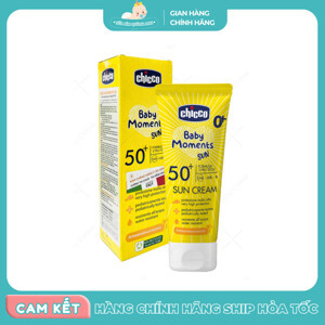 Kem chống nắng dưỡng da Chicco SPF 50+ 75ml